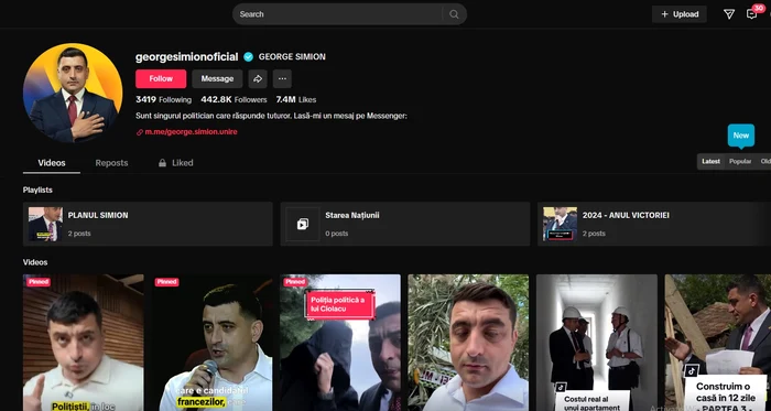 George Simion pare cel mai apreciat candidat pe Tik-Tok FOTO Adevărul