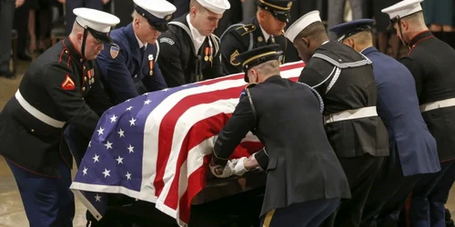 Funeralii nationale pentru Bush senior FOTO EPA-EFE