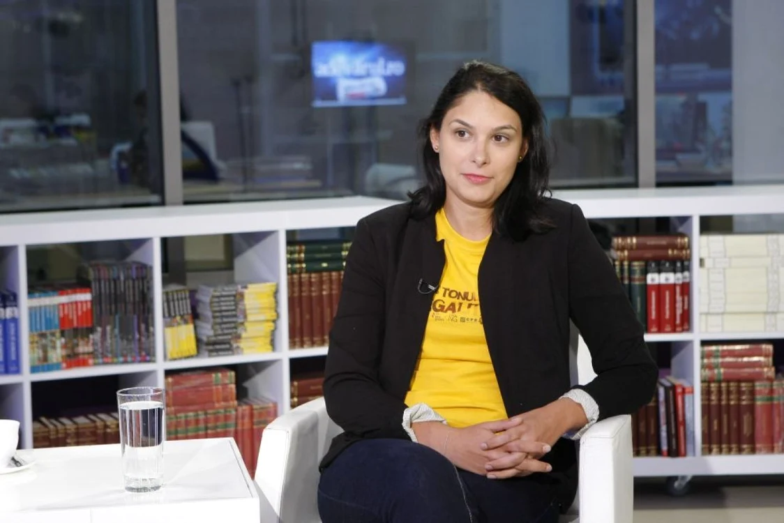 Irina Costache la Adevarul Live FOTO Eduard Enea