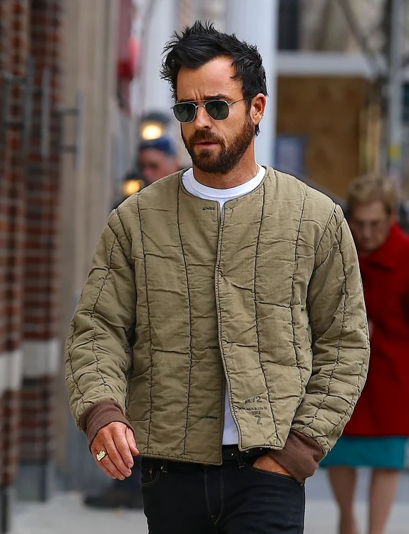 Justin Theroux dans la rue à New York jpeg