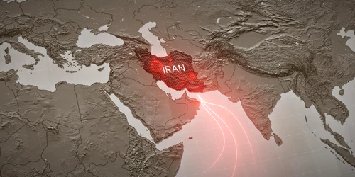 Hartă iran ca țintă foto shutterstock jpg