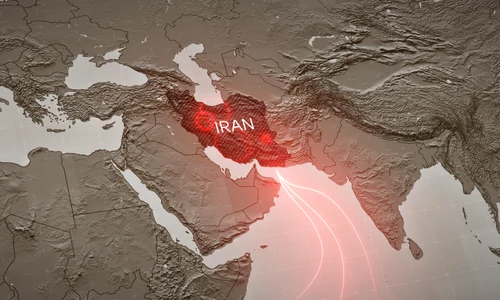 Hartă iran ca țintă foto shutterstock jpg