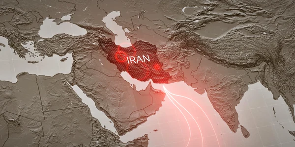 Hartă iran ca țintă foto shutterstock jpg