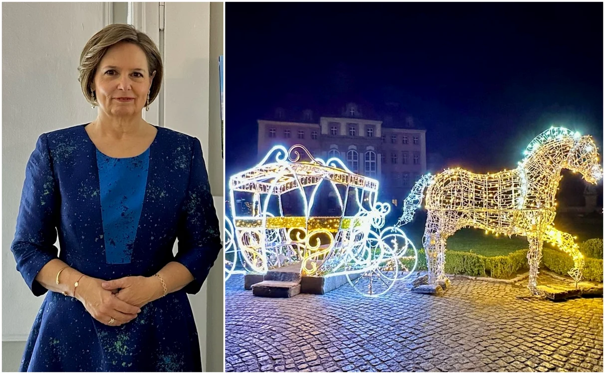 Principesa Sofia a fost de-o eleganță rafinată în vizita sa din Polonia. FOTO: Instagram