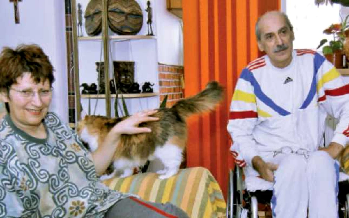 Soţia, Liliana, l-a susţinut tot timpul Fotografii: MARIAN BURLACU