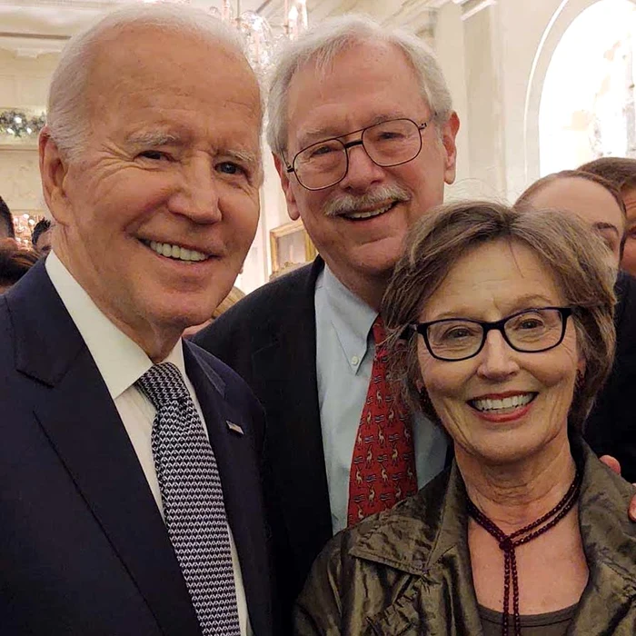 Președintele Joe Biden alături de James Rosapepe și soția sa FOTO arhiva personală