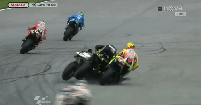 Simoncelli, accident