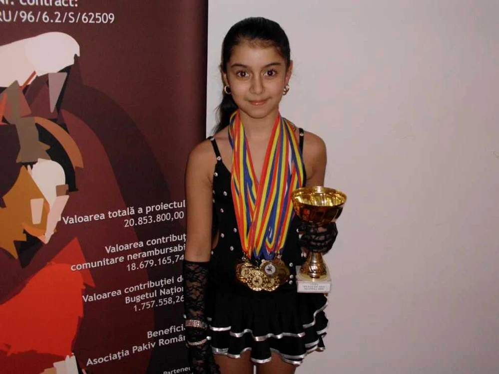 Geta Katy Mahulea a câștigat primele locuri la toate concursurile de dans la care a participat