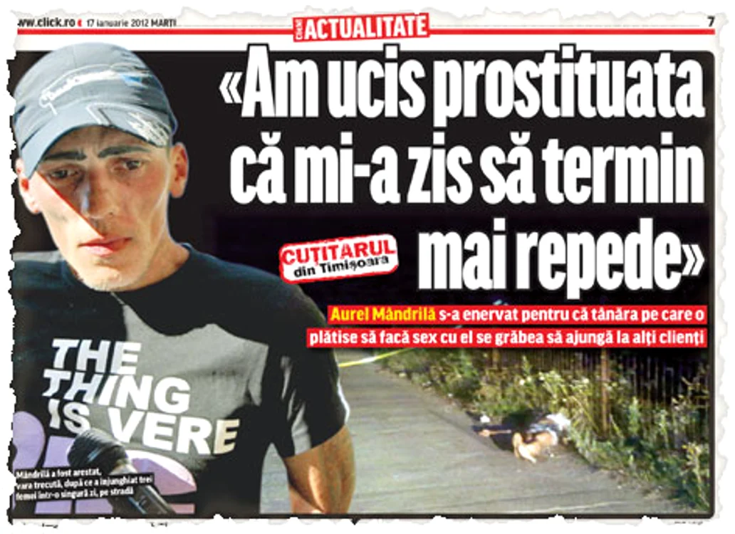 Bărbatul  a fost dus  la poliţie cu  parul rupt  în două