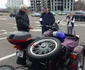 Mircea Panaitescu motociclist la 90 ani şi Margareta Moraru din Constanţa cu motocicleta Ural 750 cu ataş Foto Sînziana Ionescu