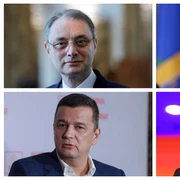 Luca Niculescu, Nicușor Dan, Sorin Grindeanu, Ilie Bolojan / FOTO Inquam Photos