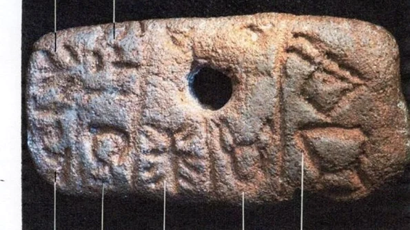 Decrypting of Tartaria inscription  Part 2  (Rectangular amulet)  jpeg