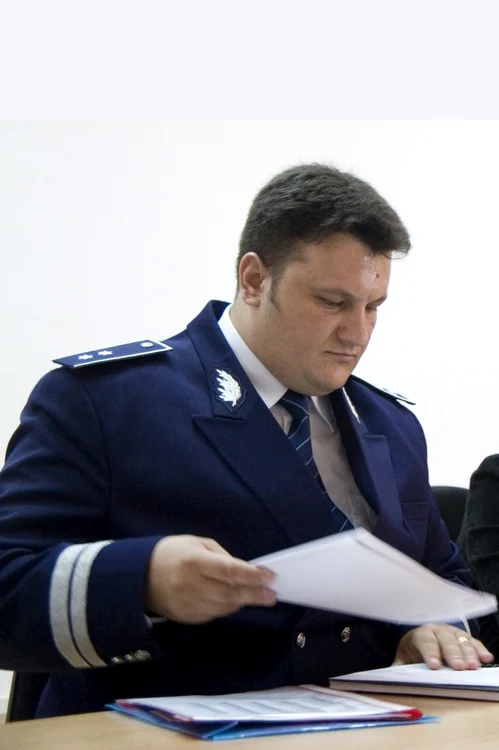 Comisarul şef Daniel Miron FOTO Viaţa Liberă