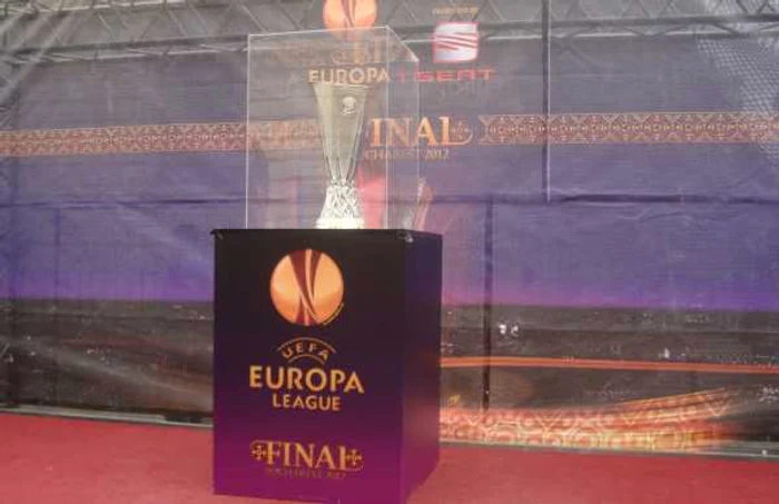 Trofeul UEFA Europa League a ajuns în Centrul Istoric