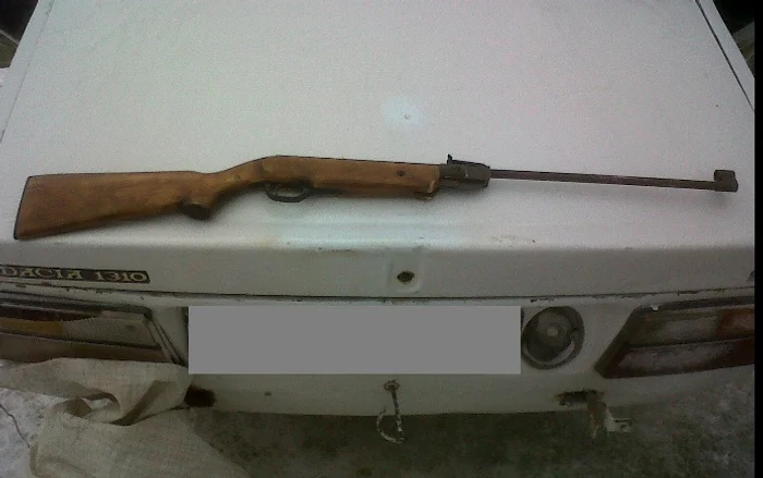 Arma a fost confiscată