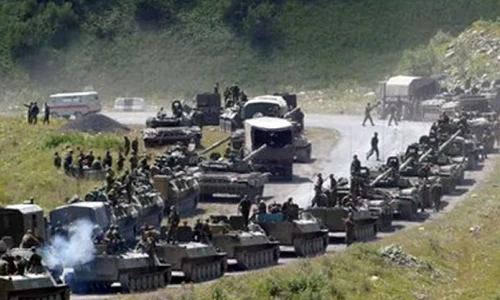 Ceremonii de comemorare a războiului cu Georgia, în Osetia de Sud jpeg