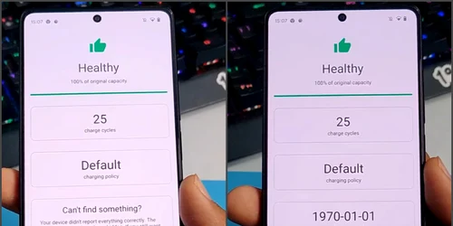 Android 14 funcție Battery Health jpg
