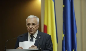 Mugur Isărescu - conferinţă de presă sediul BNR - 6 iul 2022 / FOTO Inquam Photos / George Călin