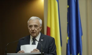 Mugur Isărescu - conferinţă de presă sediul BNR - 6 iul 2022 / FOTO Inquam Photos / George Călin