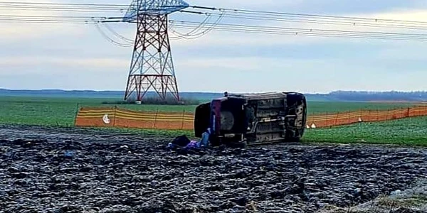 slobozia accident  in localitatea Grivita FOTO IPJ Ialomita