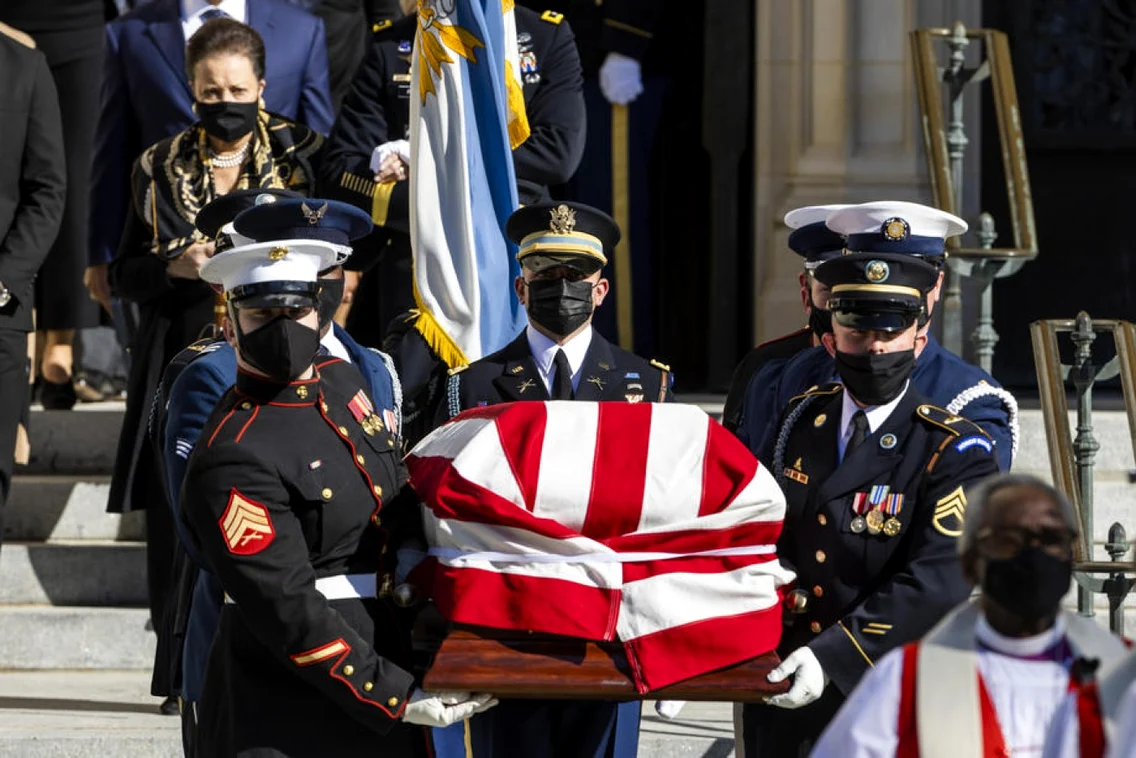 Funeralii naţionale pentru Colin Powell FOTO EPA-EFE