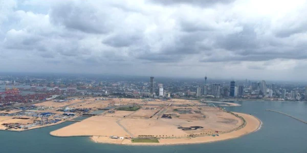 Proiectul Colombo Port City FOTO captură BBC