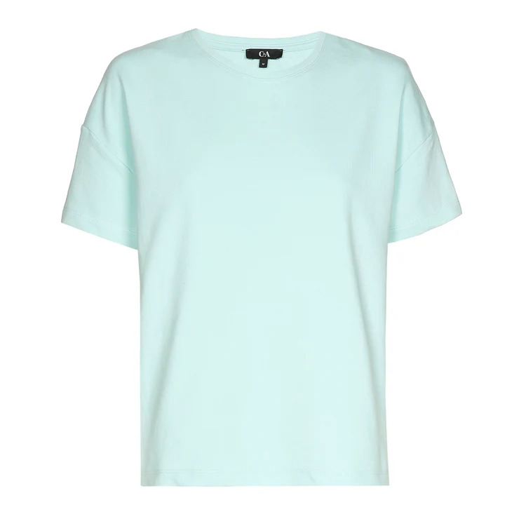 Tricou verde deschis 80% bumbac,  C&A, 79,99 lei