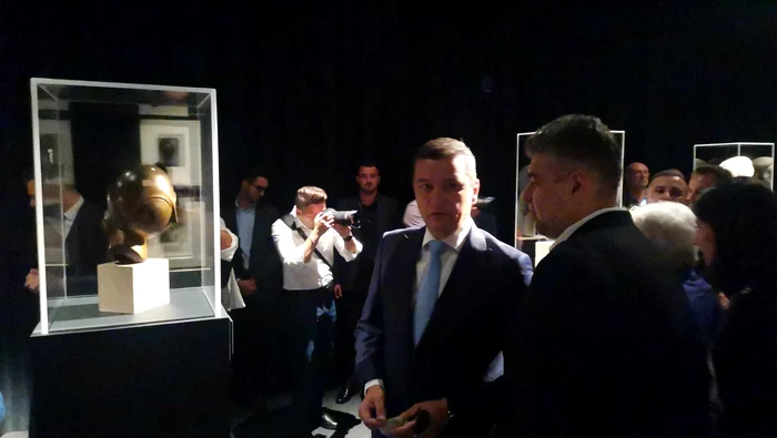 Deschiderea expoziției Brâncuși de la Timișoara FOTO Ștefan Both