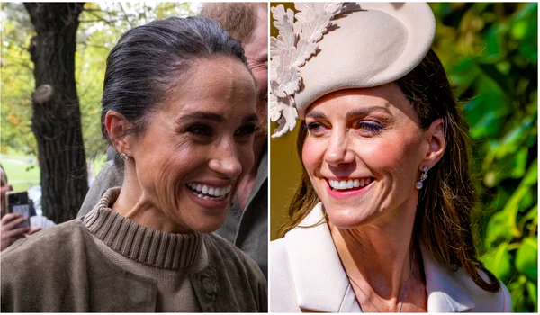 Meghan Markle și Kate Middleton  foto   Profimedia jpg