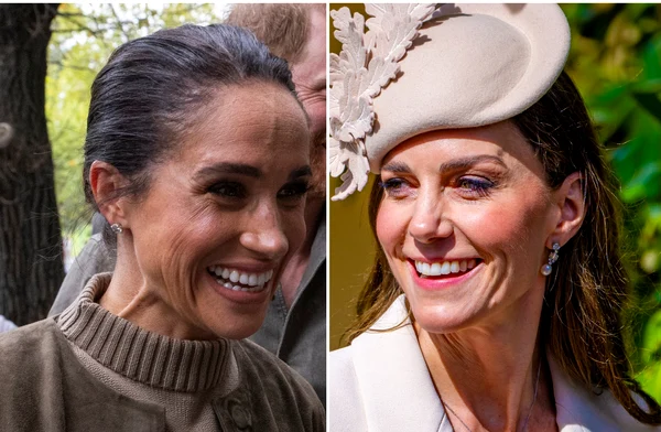 Meghan Markle și Kate Middleton  foto   Profimedia jpg