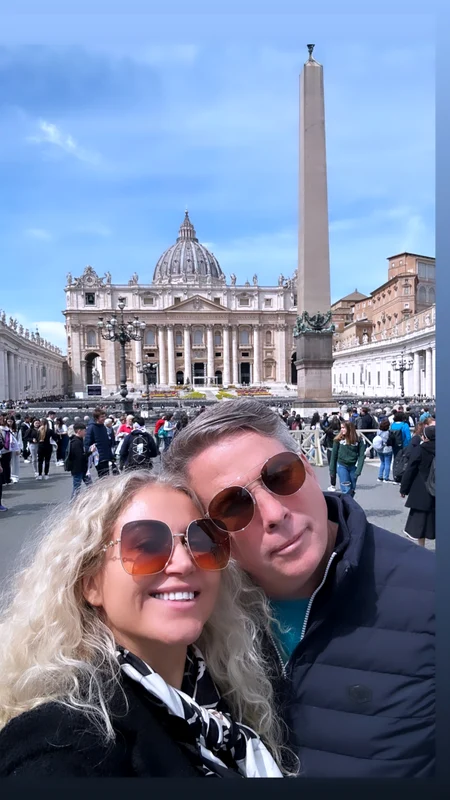 Artista și omul de afaceri american s-au simțit de minune în Italia