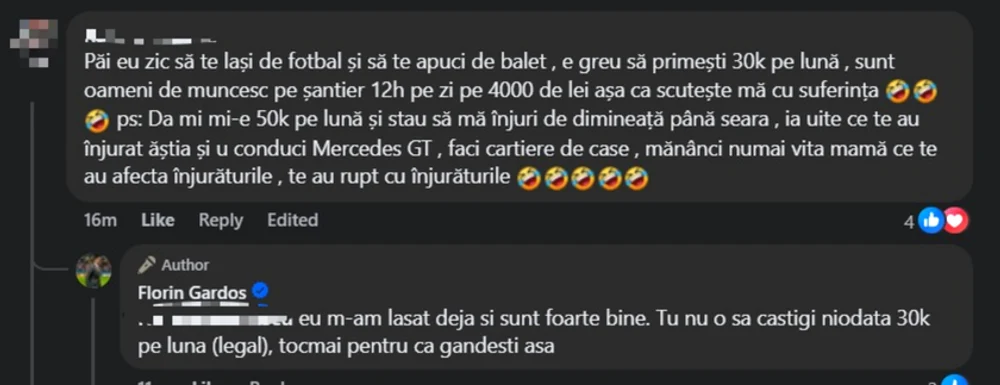 Florin Gardoș, după imaginile virale din Cupa României: ”Nu o să câștigi niciodată 30.000 de euro”