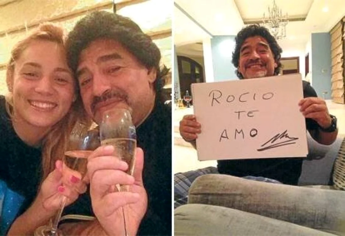 Maradona e înnebunit după femei, oricum ar fi ele FOTO clarin.ar