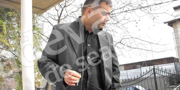 Relu Costan a venit astăzi la Tribunalul Ialomiţa foto: Alexandru Boştină
