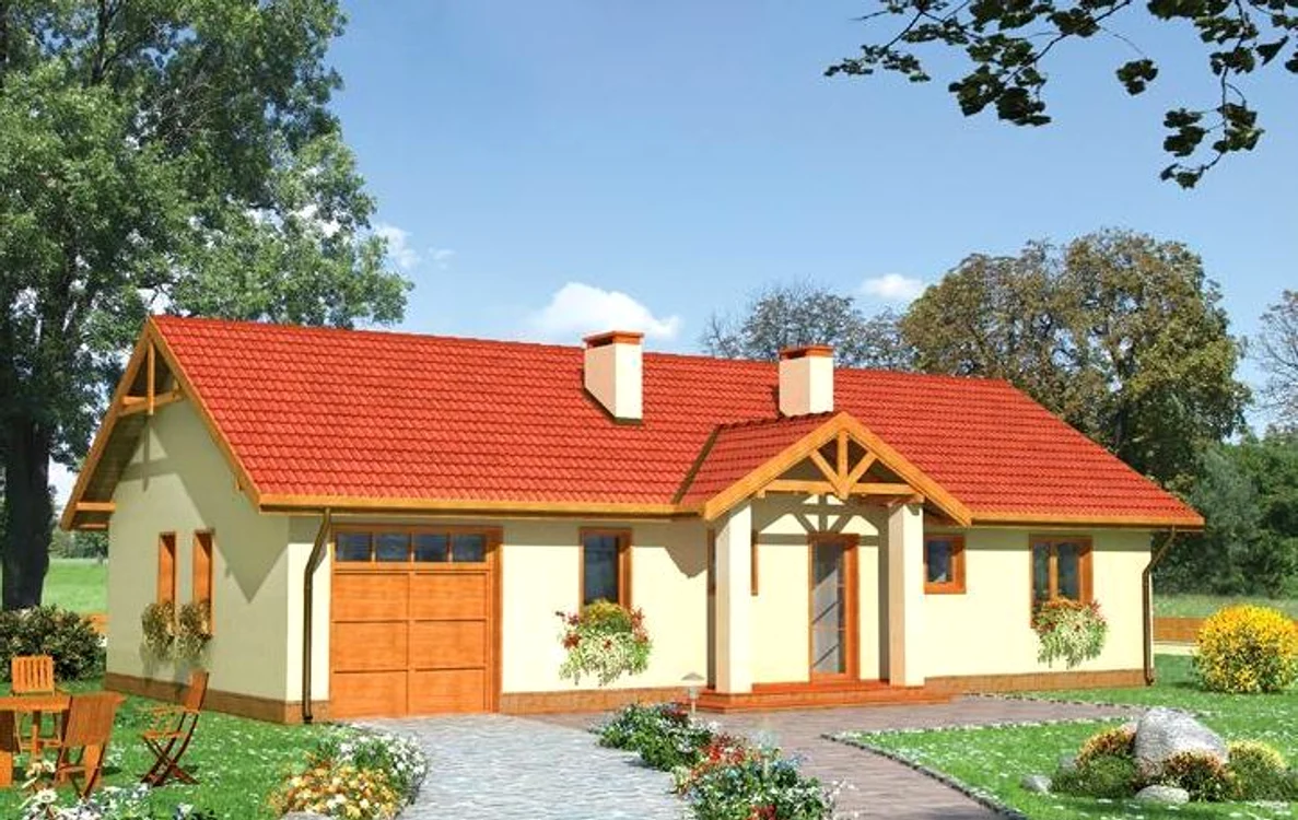 Casa are o suprafaţă utilă de 125 de metri pătraţi