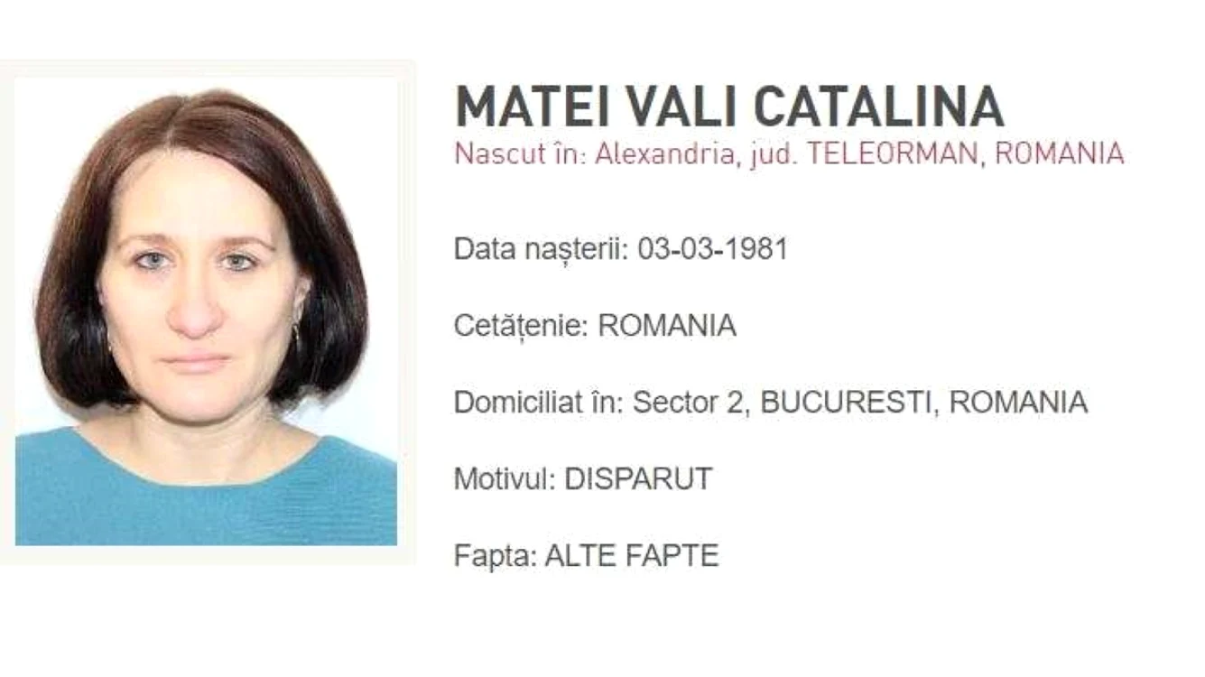 Matei Vali Catalina disparuta jpg