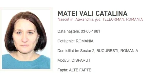 Matei Vali Catalina disparuta jpg