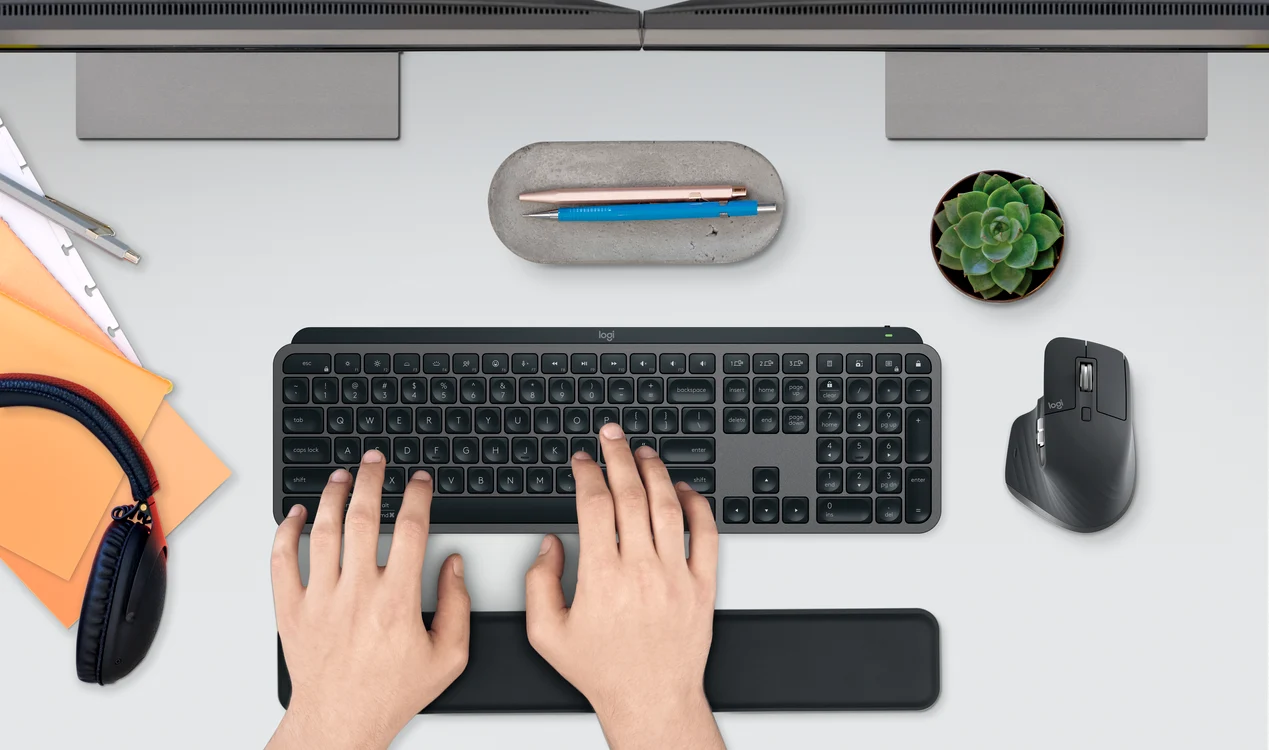 Logitech MX Keys S Combo.