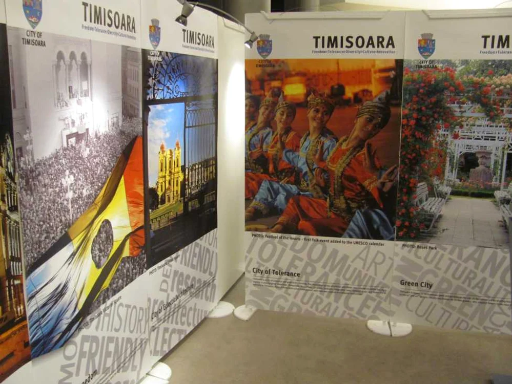 Timişoara se promovează în Parlamentul European de la Bruxelles FOTO Ştefan Both