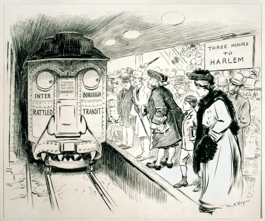 caricatura metrou new york jpg jpeg