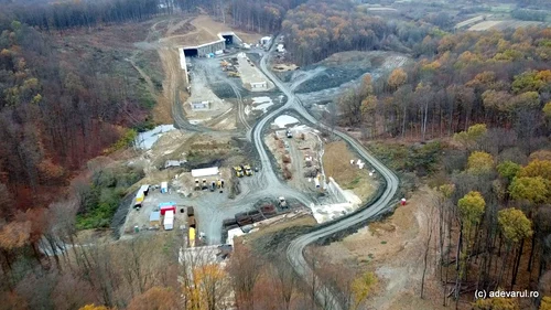 Autostrada Lugoj Deva in șantier  Foto Daniel Guță ADEVĂRUL (11) JPG