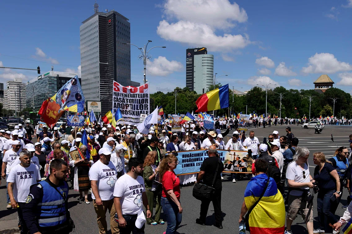 „Marșul Normalității”, organizat de Diana Șoșoacă/FOTO: Inquam Photos/Octav Ganea