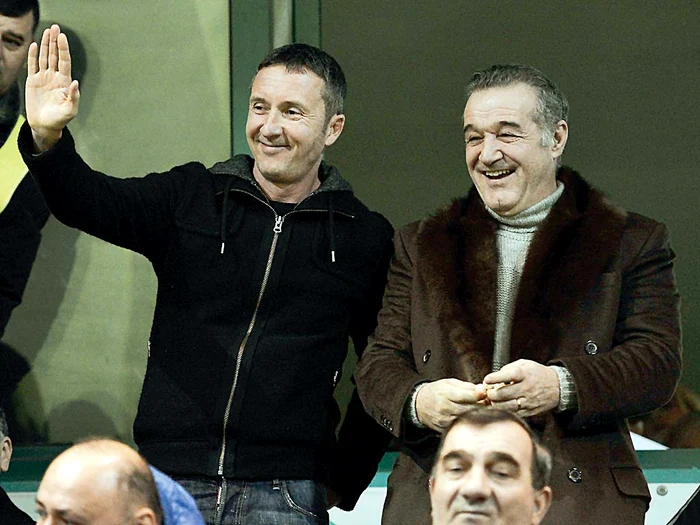 Mihai Stoica a văzut meciul alături de Gigi Becali