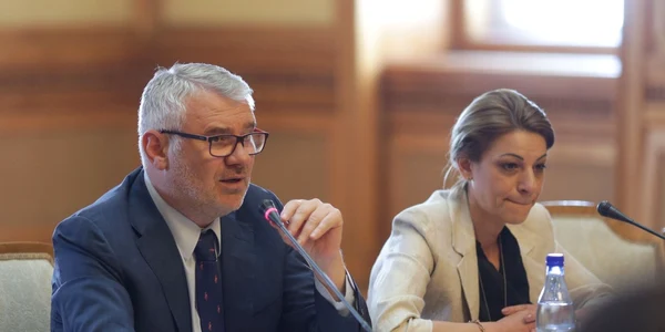 Doina Gradea preşedintele director general al SRTv audiată în Comisia de Cultură FOTO Inquam Photos / Octav Ganea