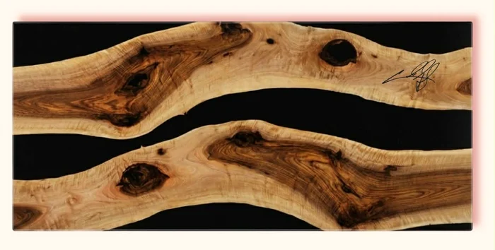 Masa cu semnătura lui Cuba Gooding Jr foto: arhiva personală 