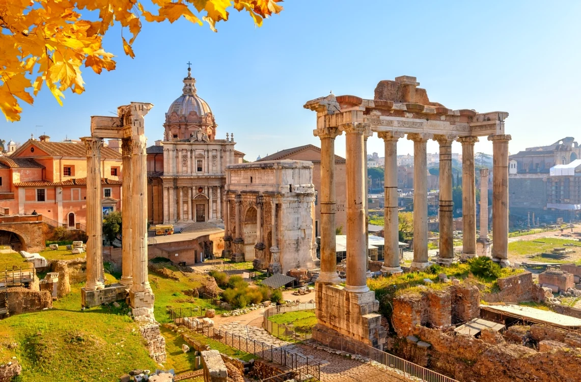 Ruine romane din Roma, Italia / FOTO Shutterstock