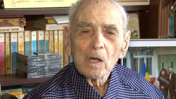 Colonelul în retragere Marin Stănescu FOTO Ioan Buciumar