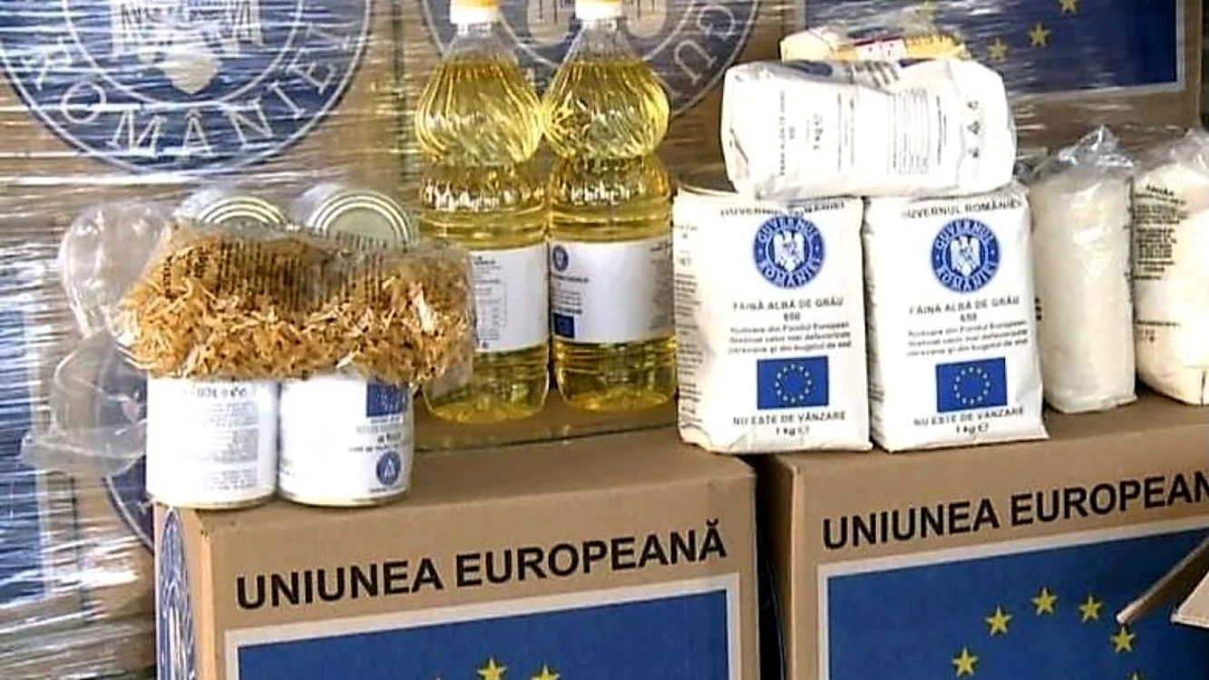 Distribuirea pachetelor cu alimente începe pe 9 noiembrie FOTO Primăria Fetești