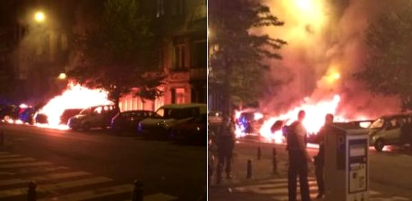 
    Mai multe echipaje de pompieri s-au luptat să stingă foculFoto: Twitter  