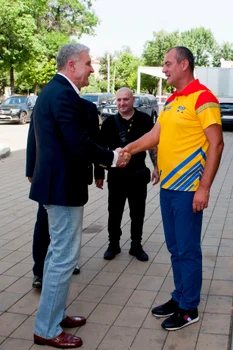 Principele Radu la Cupa Regelui și Cupa Reginei la Oină. FOTO: Daniel Angelescu, Casa Majestății Sale